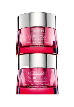 Estee Lauder Nutritious Super-Pomegranate Day ＆ Night Radiance Cream Set - 50 ml x 2